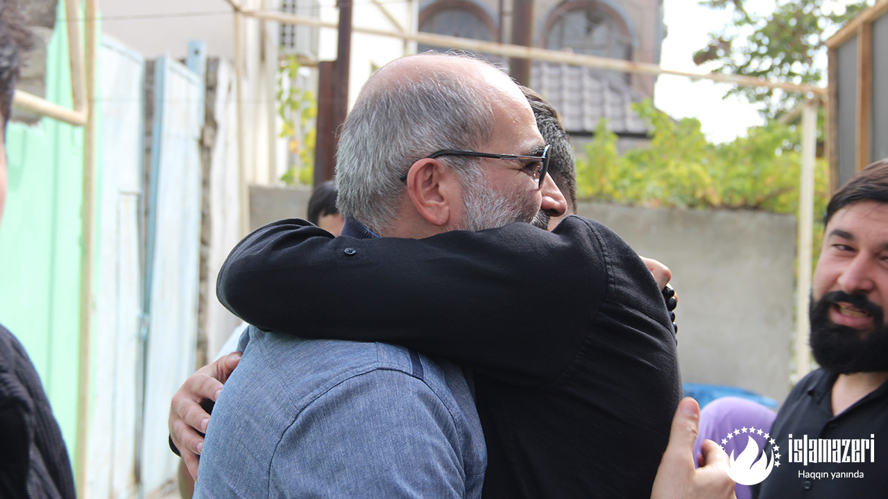 Hacı Abgül Süleymanov azadlıqda - FOTO