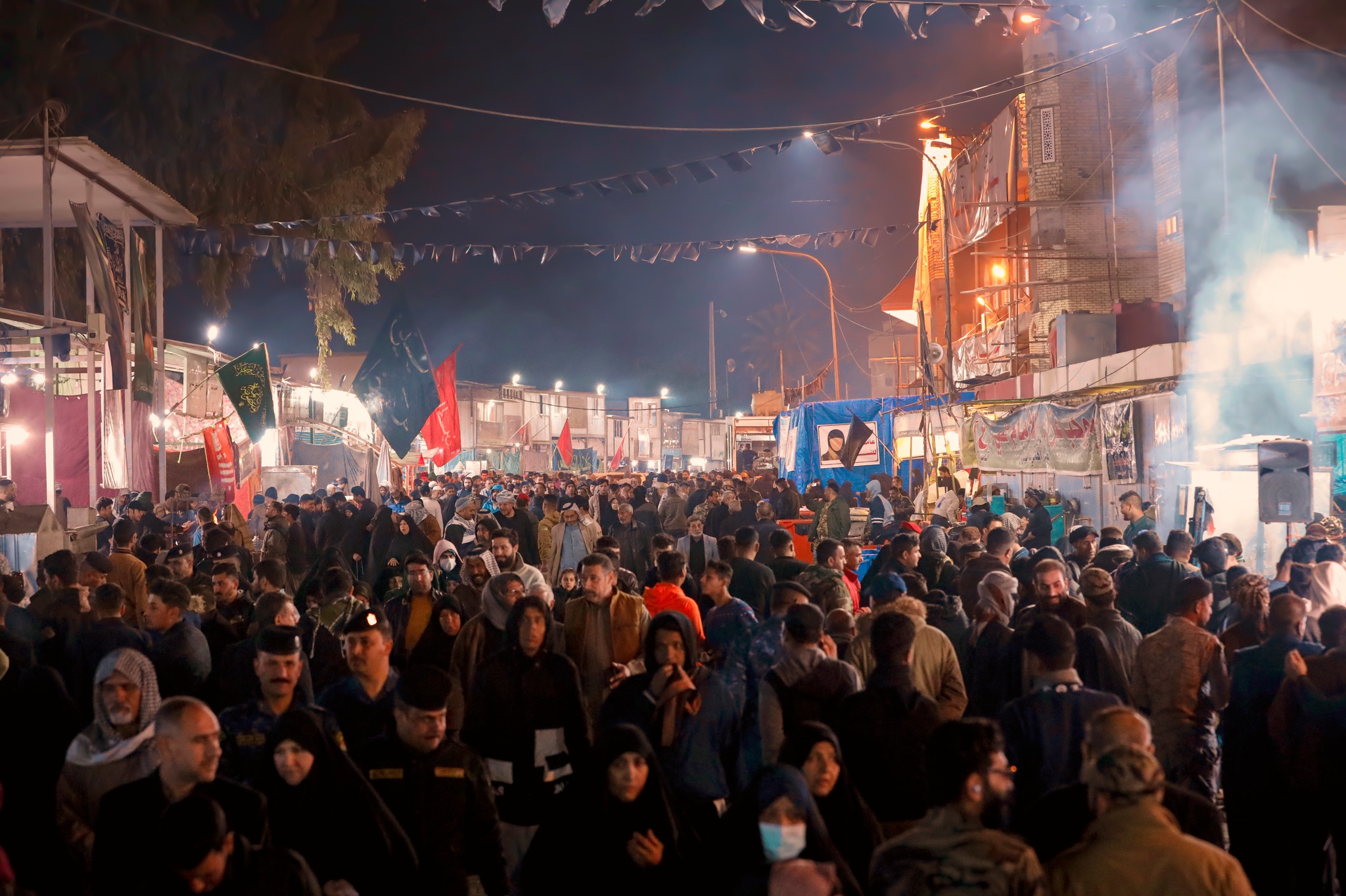 Əskəriyyə ziyarətgahında  son iki gündə çəkilən fotolar