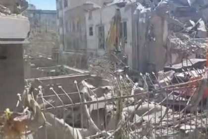 ABŞ-İsrail Tehrandakı bir sinaqoqu yerlə-yeksan etdi - VİDEO