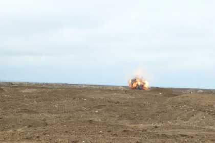 Ağdamda mina partlayıb, xəsarət alan var