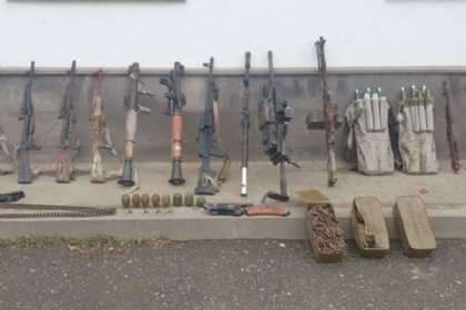 Azad edilmiş ərazilərdə 1079 döyüş silahı aşkar edilib