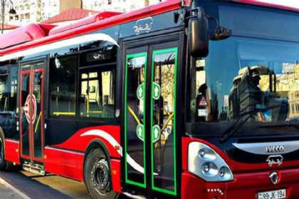 Bakıda iki marşrut üzrə avtobuslar yenilənir