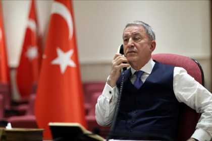 Hulusi Akarla İsrailin müdafiə naziri arasında telefon danışığı olub