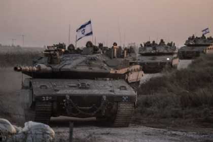 İsrailə məxsus 20 zirehli texnikadan ibarət karvan Suriyaya daxil olub