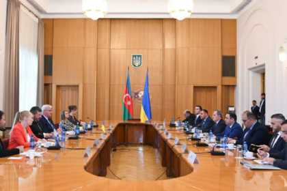 Kiyevdə Azərbaycan və Ukrayna xarici işlər nazirlərinin görüşü olub