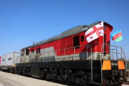 Poti–Bakı ekspres blok-qatarı yola salınıb