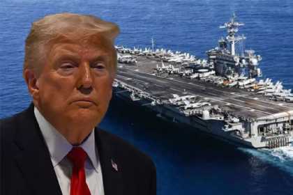 Trampdan İrana yeni təhdid: Daha bir hərbi donanma yola çıxdı