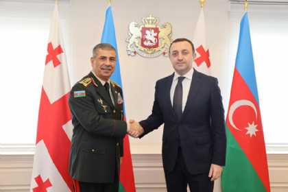Zakir Həsənov Gürcüstanın Baş naziri ilə görüşüb
