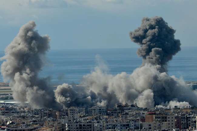 İsrail Beyruta hava hücumu edib