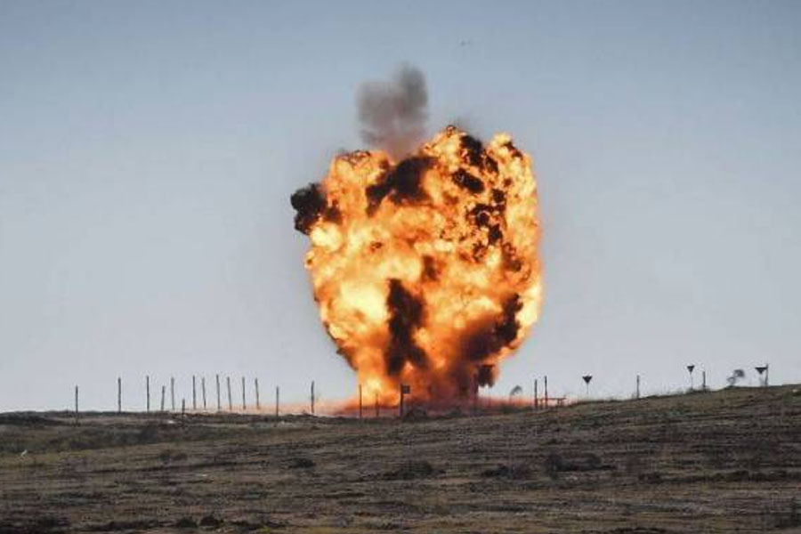 ANAMA-nın əməkdaşı Xocalıda minaya düşüb