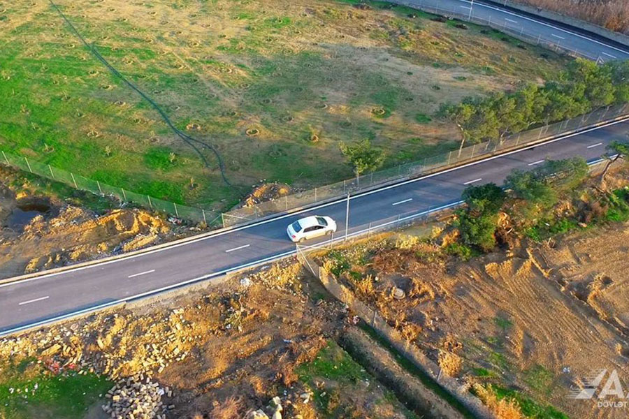 Bakının Xətai rayonunda 2 küçə əsaslı təmir edilib