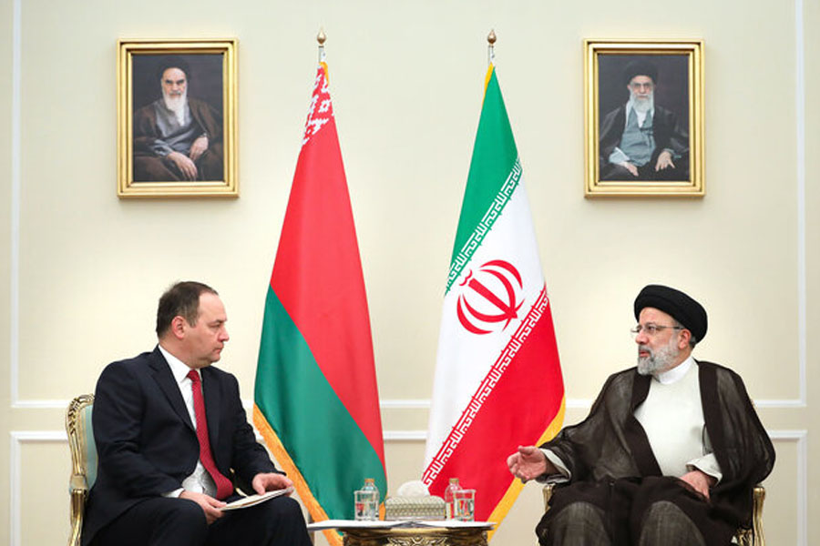 Belarusun baş naziri İran prezidenti ilə görüşüb