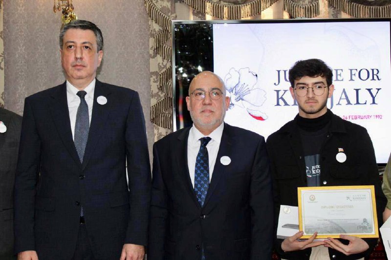 H. Nəbiyev “Xocalıya Ədalət” rəsm müsabiqəsinin qalibi oldu