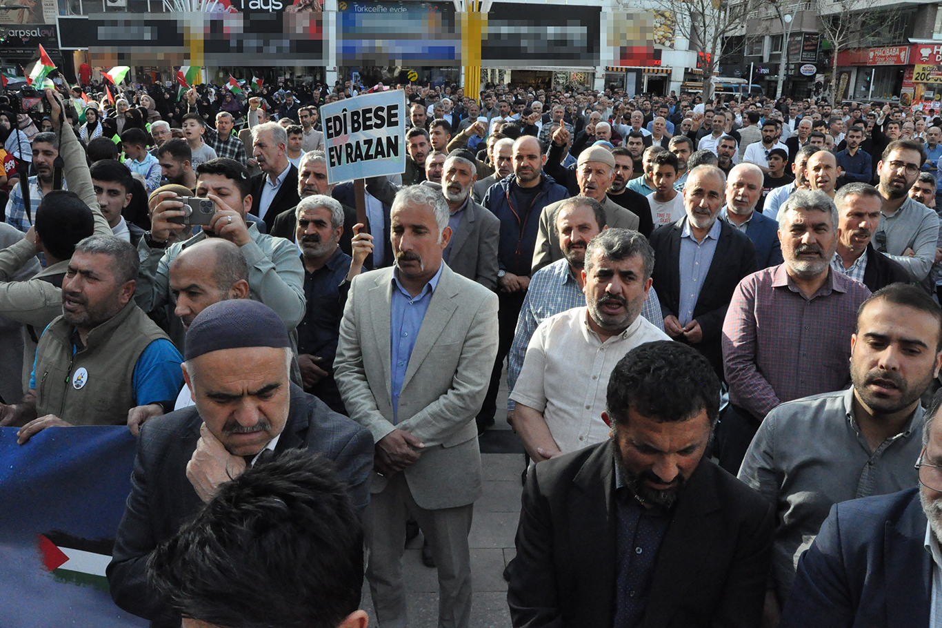 Seçkilərdə Ərdoğanı dəstəkləyən partiya Qüds Gününü qeyd edib - FOTO