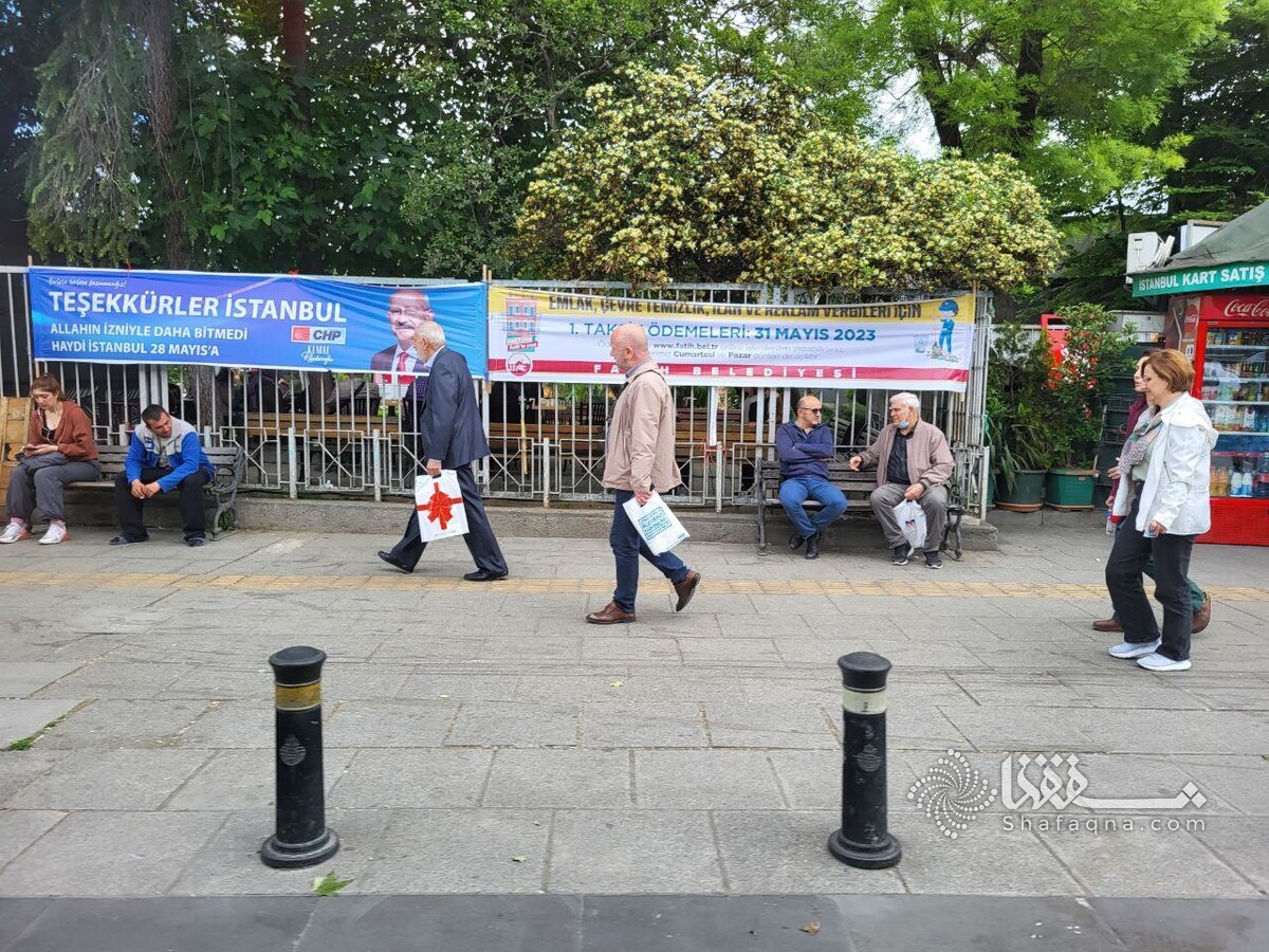 Türkiyədə prezident seçkilərinin ikinci turu təbliğat-təşviqatı - FOTO