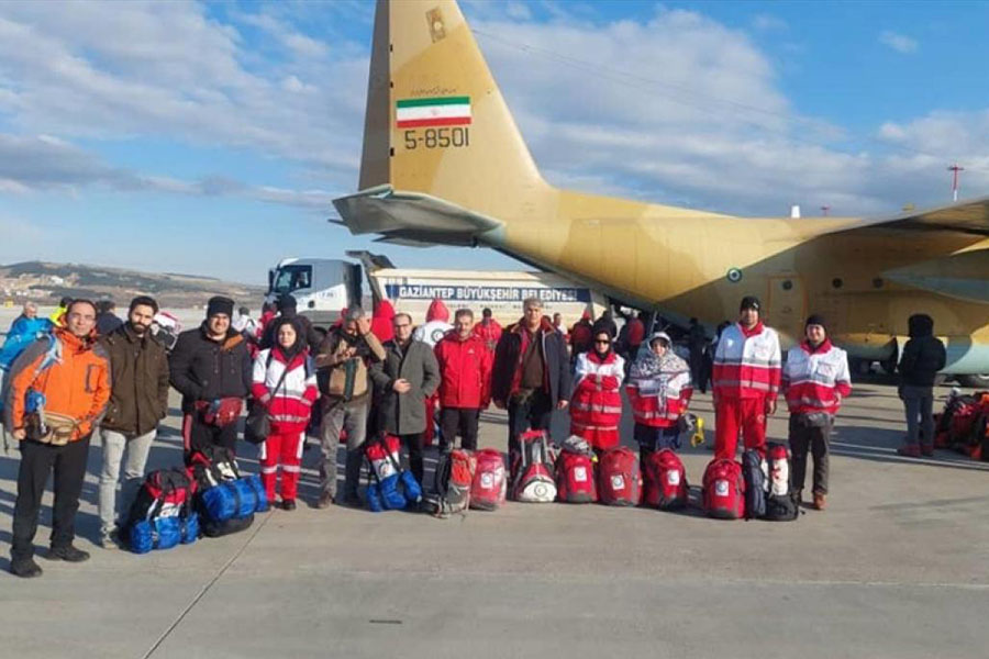 İran Türkiyəyə 20 ton humanitar yardım göndərib