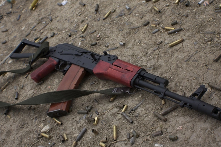 İşğaldan azad olunan bölgələrdən xeyli silah-sursat aşkarlanıb