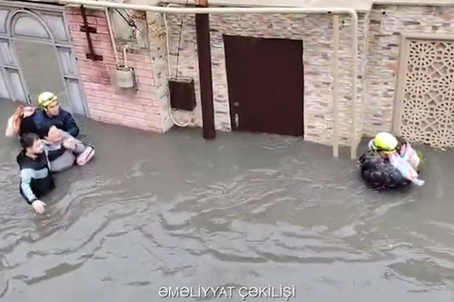 Keşlədə 97 sakin təhlükəsiz əraziyə təxliyə olunub