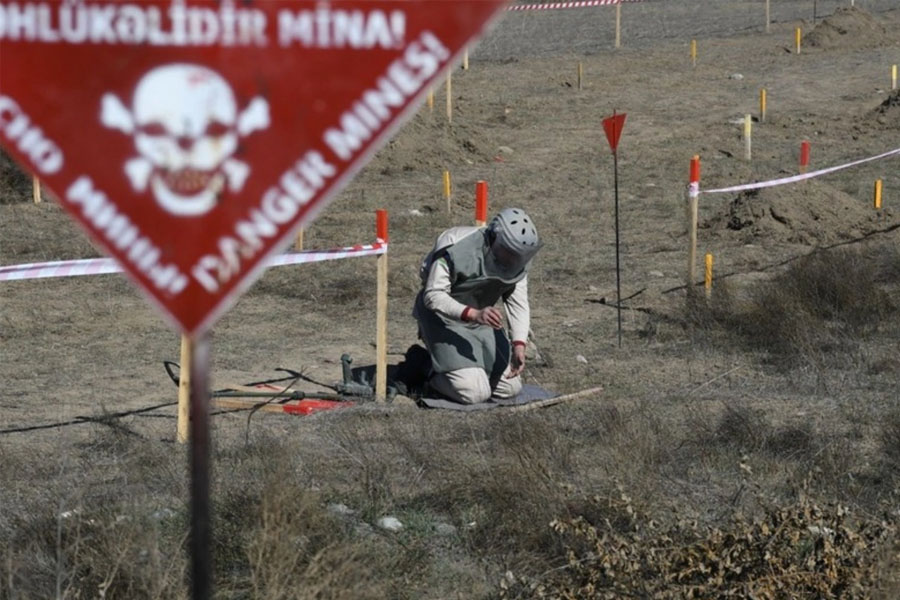 Ötən həftə 1 959,5 hektar ərazi minalardan təmizlənib