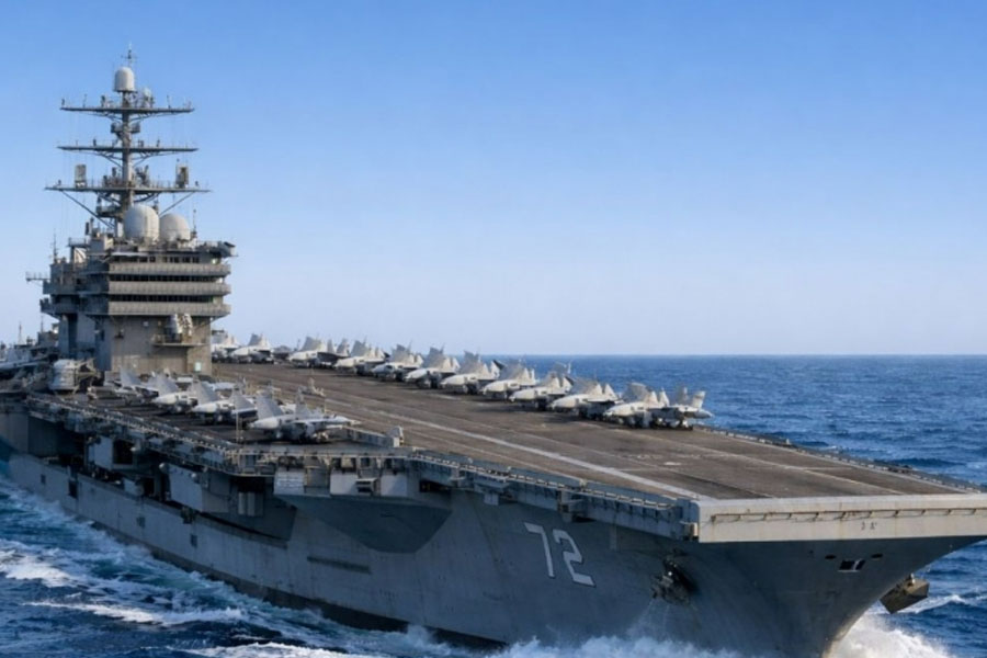 SEPAH ABŞ təyyarədaşıyan gəmisini hədəfə aldı