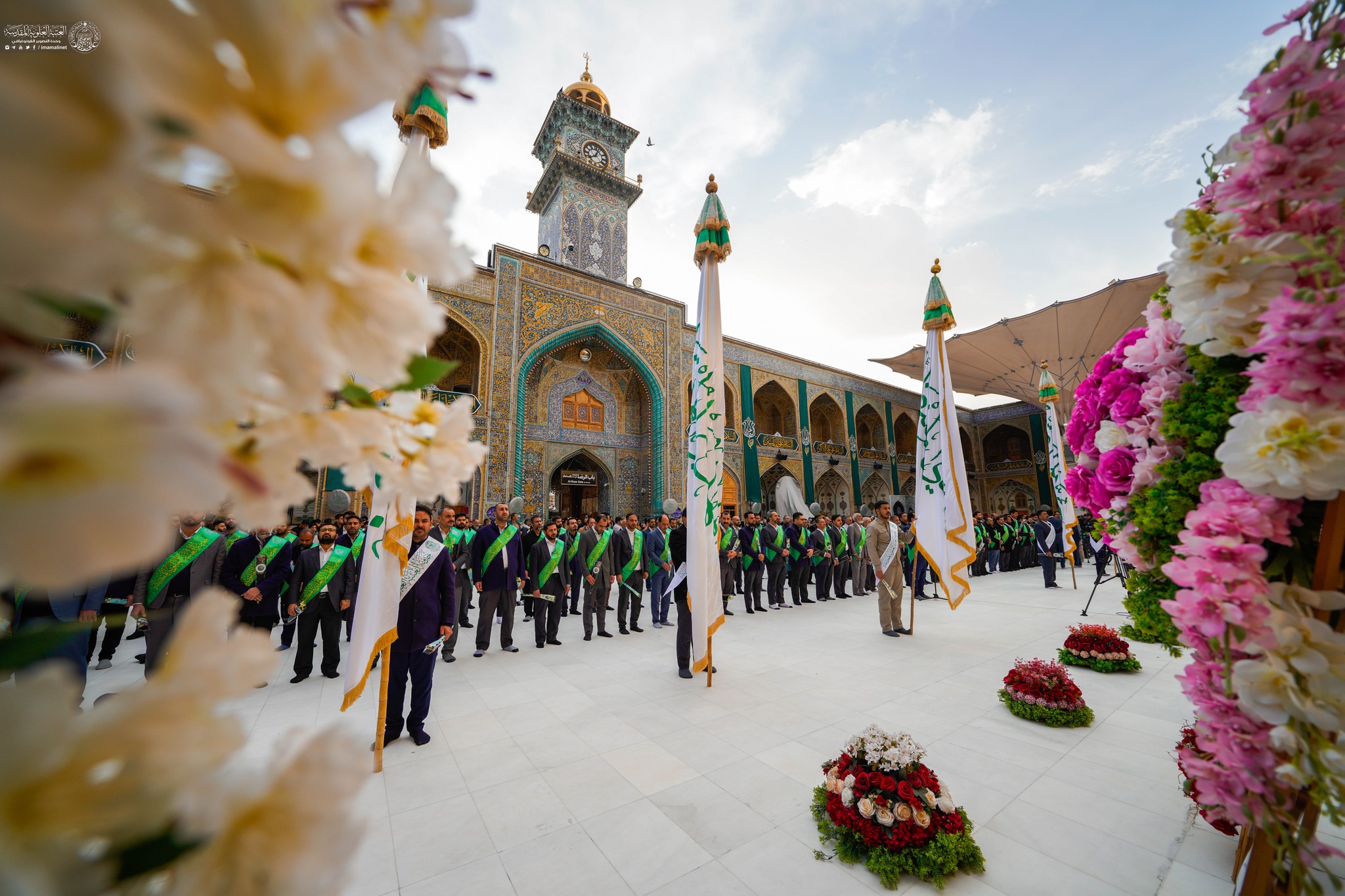 İmam Əli (ə) Ziyarətgahında İmam Zaman (ə) mövludu