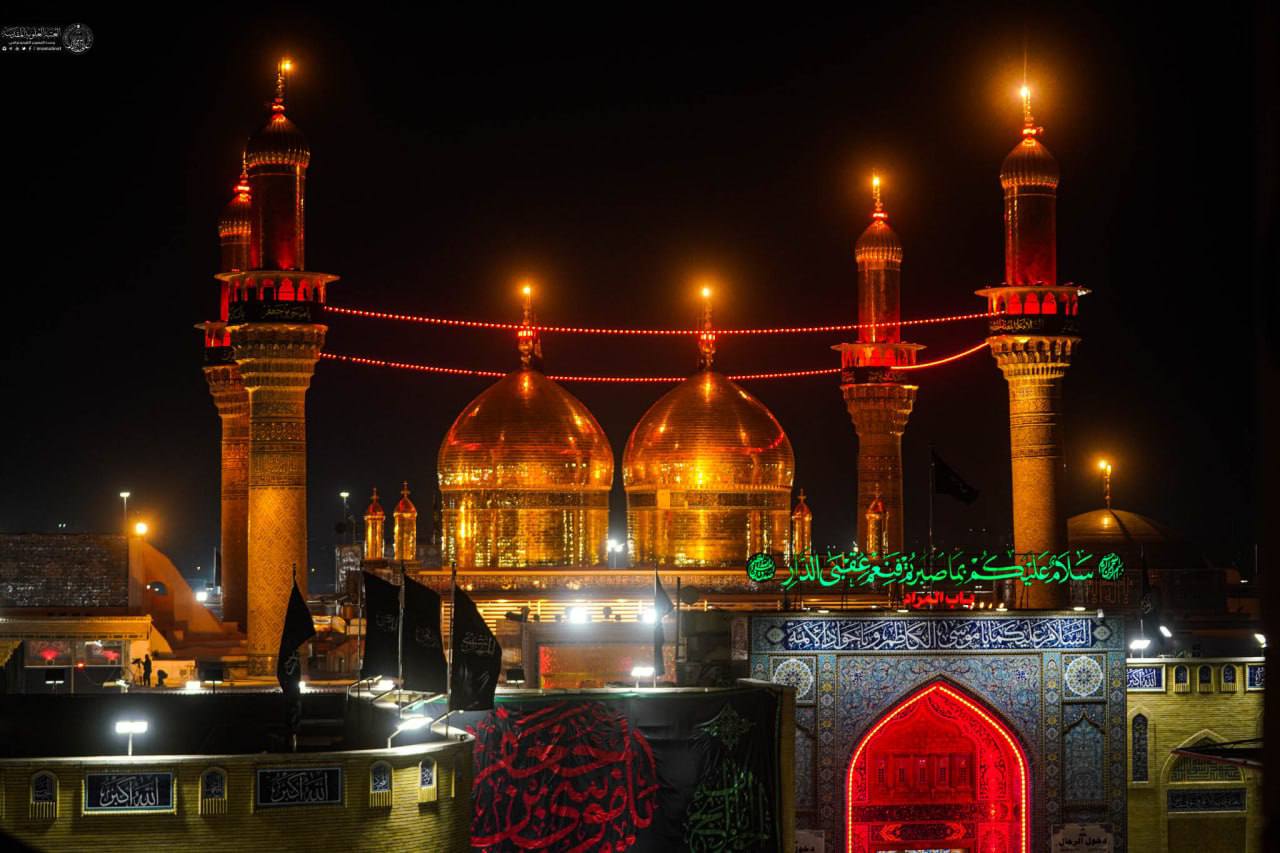 Şəhadət günündə İmam Kazimin (ə) hərəmi - FOTOLAR