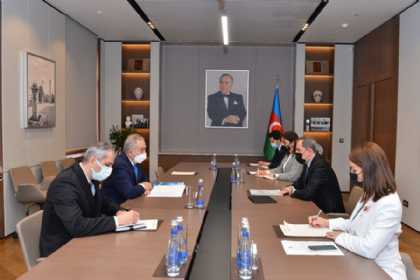 Azərbaycan XİN başçısı QDİƏT-in baş katibini qəbul edib