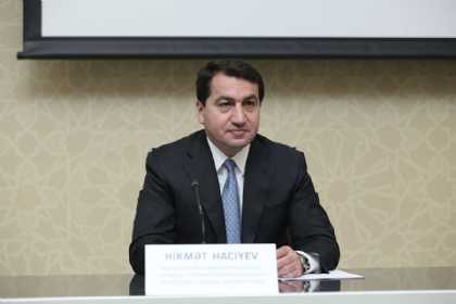 Hikmət Hacıyev Edillidəki kütləvi məzarlıqla bağlı paylaşım edib