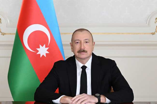 İlham Əliyev Gürcüstana səfər edib