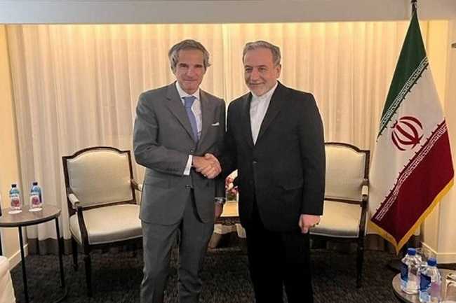 İran XİN başçısı Rafael Qrossi ilə görüşüb