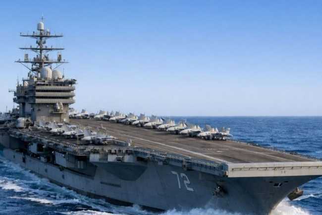 SEPAH ABŞ təyyarədaşıyan gəmisini hədəfə aldı