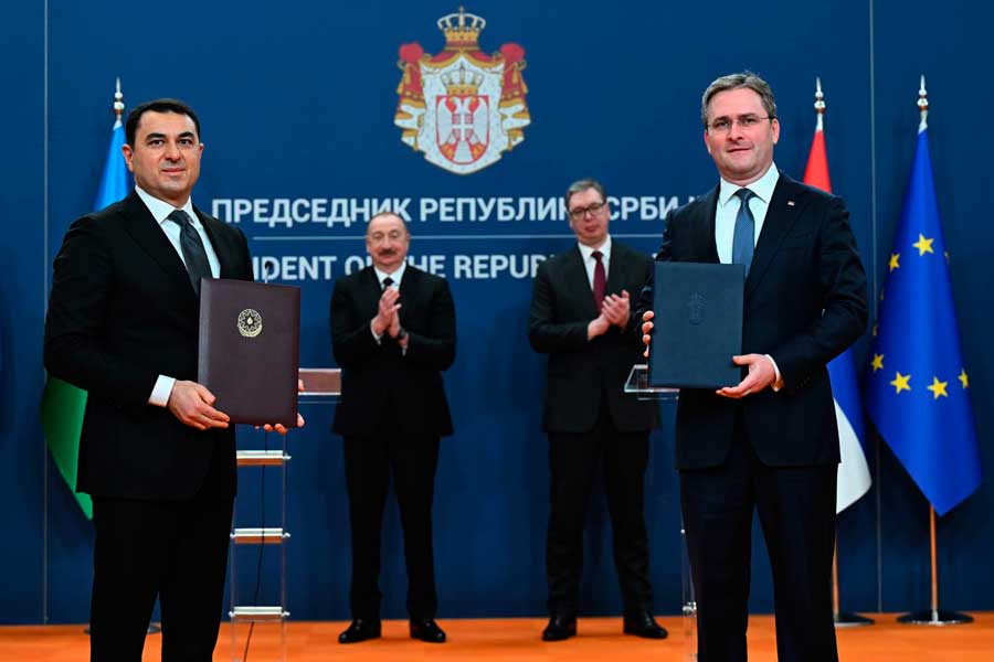 Azərbaycan-Serbiya sənədləri mübadilə olunub