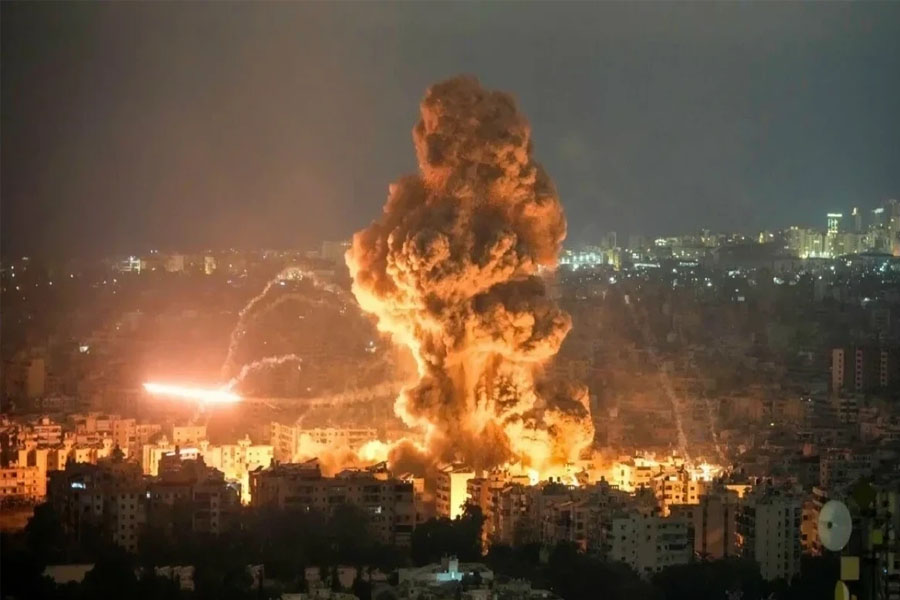 Livanda güclü partlayış baş verib