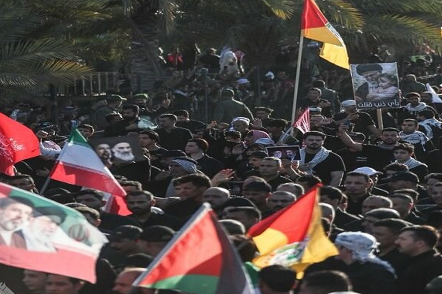 Nəcəfdə Ayətullah Xameneinin vida mərasimində 3 milyon insan iştirak edib